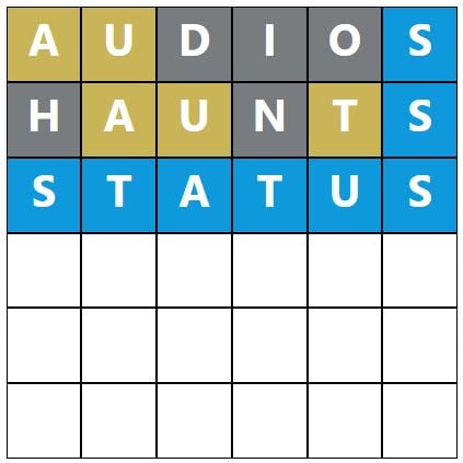Daily Word Hurdle #1702 Afternoon Answer - 16th May 2024