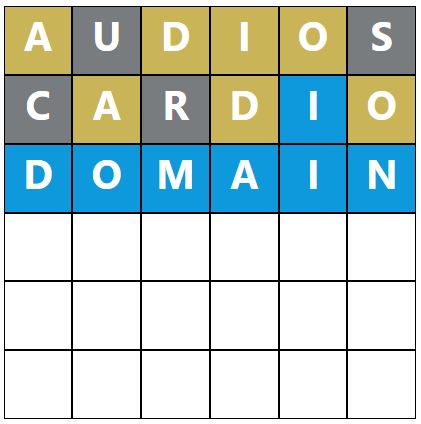 Daily Word Hurdle #1709 Morning Answer - 20th May 2024