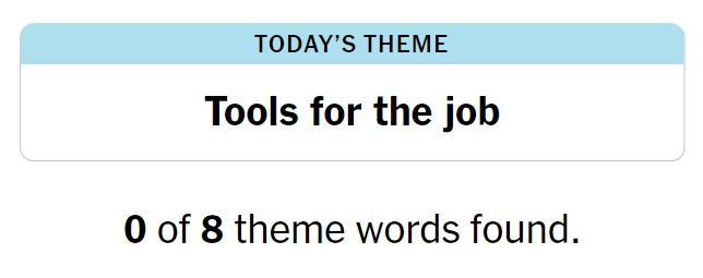 NYT Strands 63 Theme - 5th May 2024