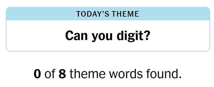 NYT Strands 66 Theme - 8th May 2024