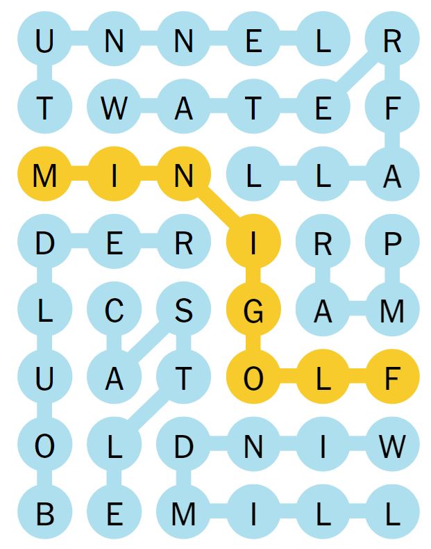 NYT Strands 67 Completed Puzzle - 9th May 2024