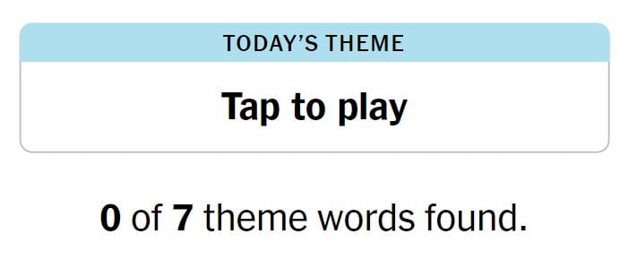 NYT Strands 67 Theme - 9th May 2024