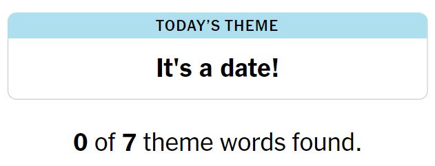 NYT Strands 69 Theme - 11th May 2024