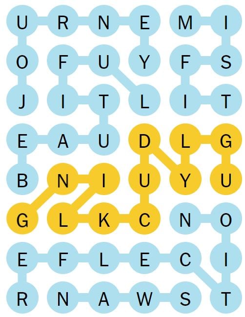 NYT Strands 78 Completed Puzzle - 20th May 2024