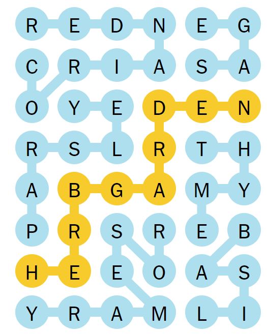 NYT Strands 80 Completed Puzzle - 22nd May 2024
