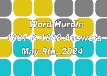 Word Hurdle #1677 & #1678 - 9th May 2024