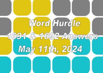 Word Hurdle #1681 & #1682 - 11th May 2024