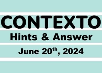 Daily Contexto 641 - June 20th 2024