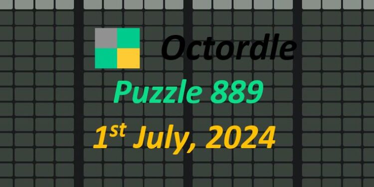 Daily Octordle 1st July 2024 Answers Today 889