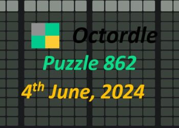 Daily Octordle 862 - June 4th 2024