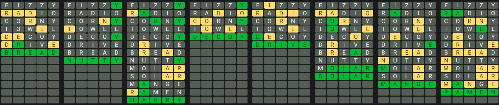 Daily Octordle 862 Rescue Answer - June 4th 2024