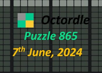 Daily Octordle 865 - June 7th 2024