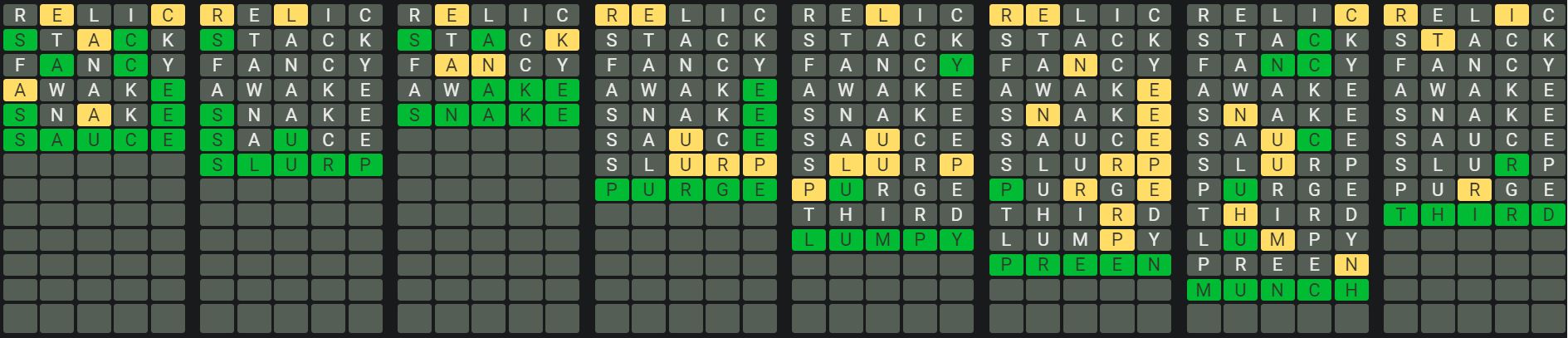 Daily Octordle 887 Rescue Answer - June 29th 2024