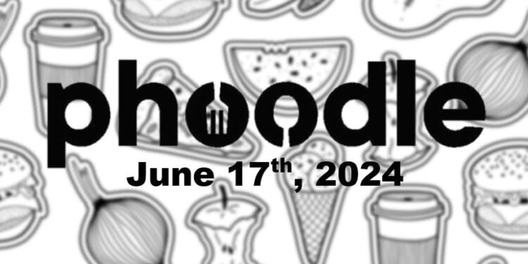 Daily Phoodle - 17th June 2024