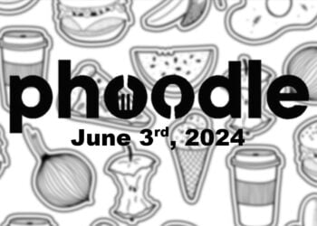 Daily Phoodle - 3rd June 2024