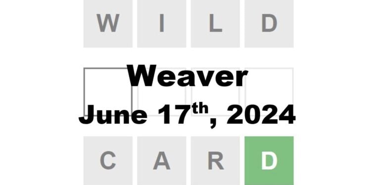 Daily Weaver Answers - 17Th June 2024