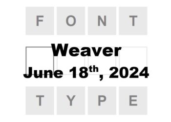 Daily Weaver Answers - 18th June 2024