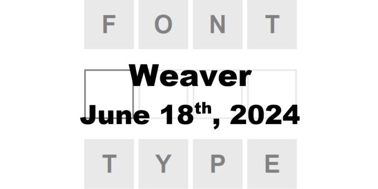Daily Weaver Answers - 18th June 2024