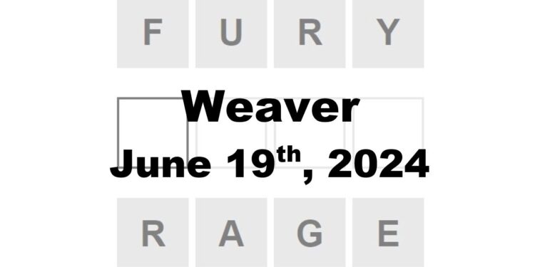 Daily Weaver Answers - 19th June 2024