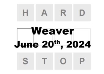 Daily Weaver Answers - 20th June 2024