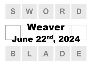 Daily Weaver Answers - 22nd June 2024