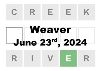 Daily Weaver Answers - 23rd June 2024