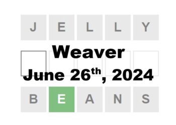 Daily Weaver Answers - 26th June 2024