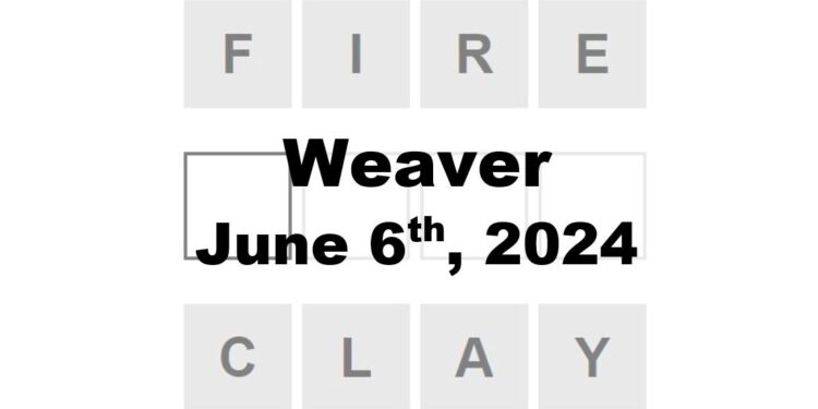 Daily Weaver Answers - 6th June 2024