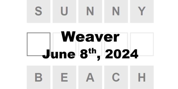 Daily Weaver Answers - 8th June 2024