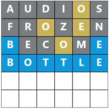 Daily Word Hurdle #1764 Afternoon Answer - 16th June 2024