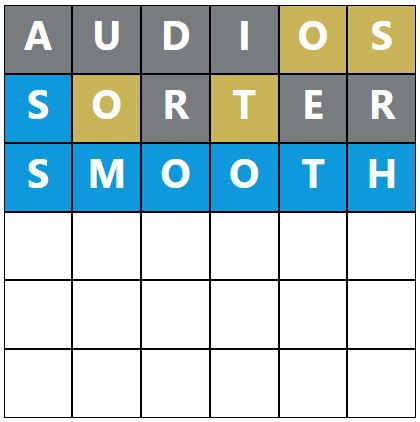 Daily Word Hurdle #1768 Afternoon Answer - 18th June 2024