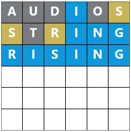 Daily Word Hurdle #1770 Afternoon Answer - 19th June 2024