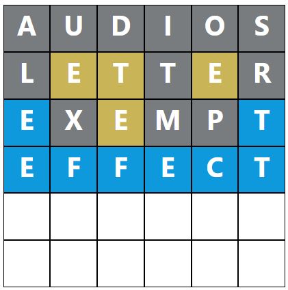 Daily Word Hurdle #1789 Morning Answer - 29th June 2024