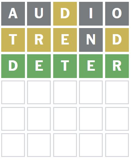 Daily Wordle Answer 1089 - 12th June 2024
