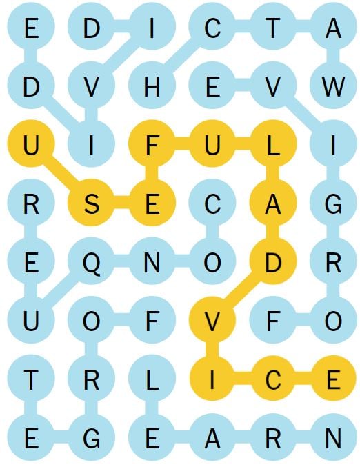 NYT Strands 93 Completed Puzzle - 4th June 2024