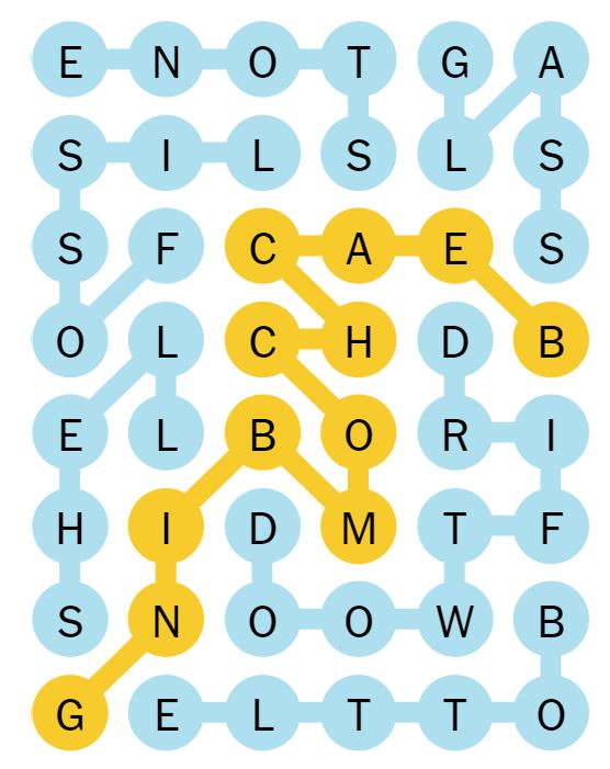 NYT Strands 95 Completed Puzzle - 6th June 2024