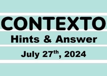 Daily Contexto 677 - July 27th 2024