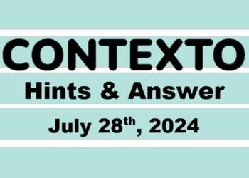 Daily Contexto 678 - July 28th 2024