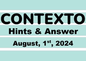 Daily Contexto 682 - August 1st 2024