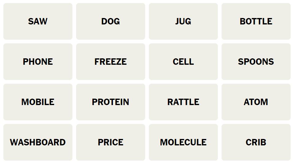 Daily NYT Connections 391 Puzzle - 6th July 2024