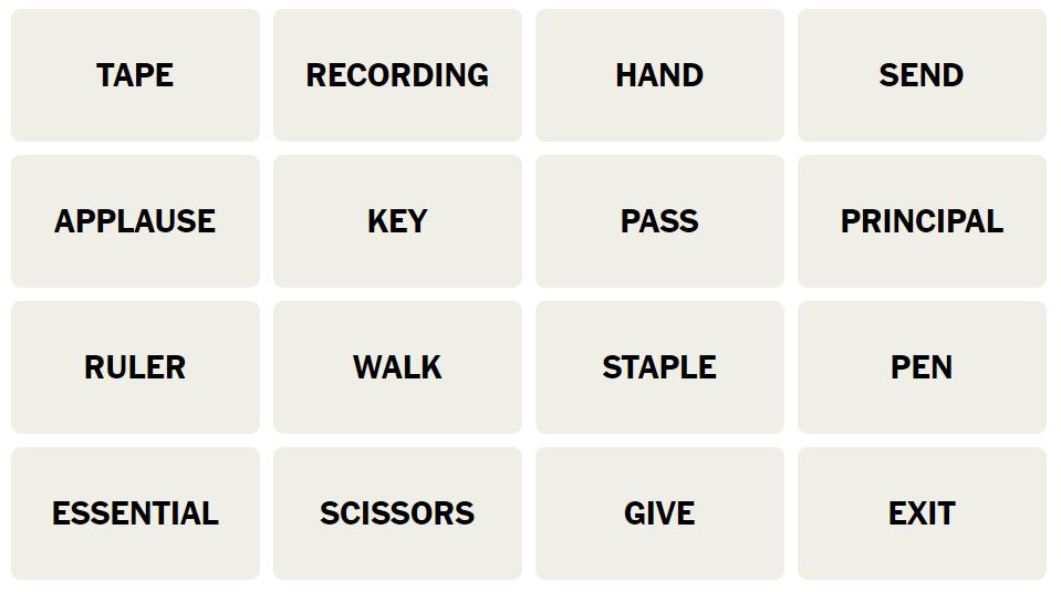 Daily NYT Connections 396 Puzzle - 11th July 2024