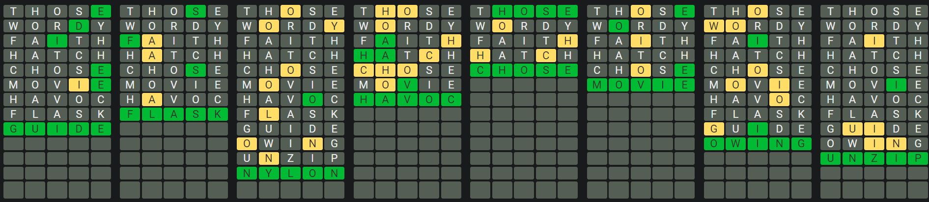 Daily Octordle 902 Rescue Answer - July 14th 2024