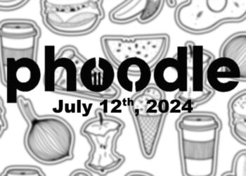 Daily Phoodle - 12th July 2024