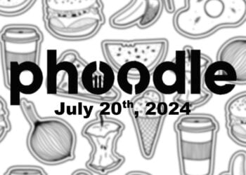 Daily Phoodle - 20th July 2024
