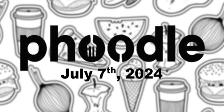 Daily Phoodle - 7th July 2024