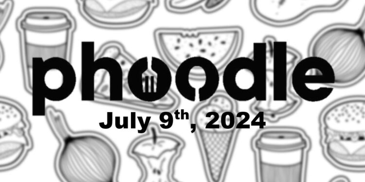 Daily Phoodle - 9th July 2024