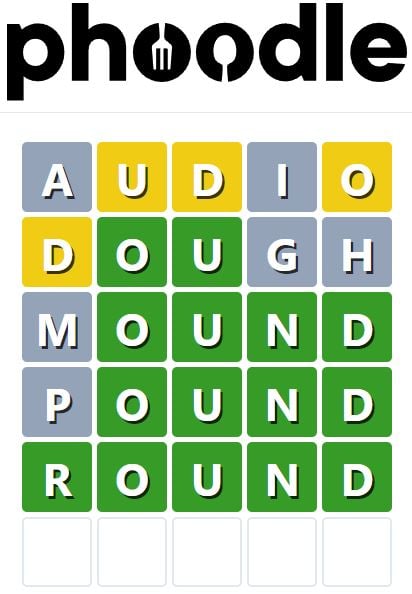 Daily Phoodle Answer 787 - 3rd July 2024