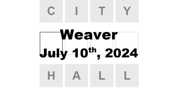 Daily Weaver Answers - 10th July 2024