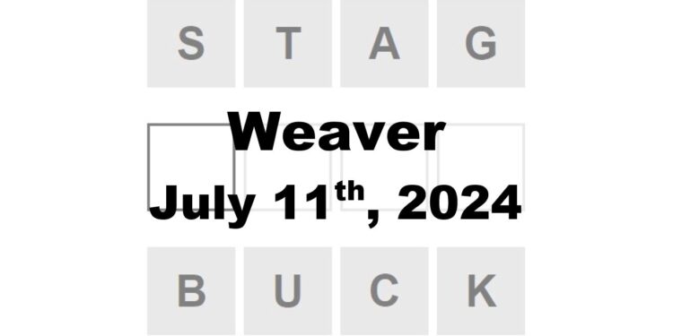 Daily Weaver Answers - 11th July 2024