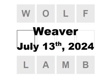 Daily Weaver Answers - 13th July 2024